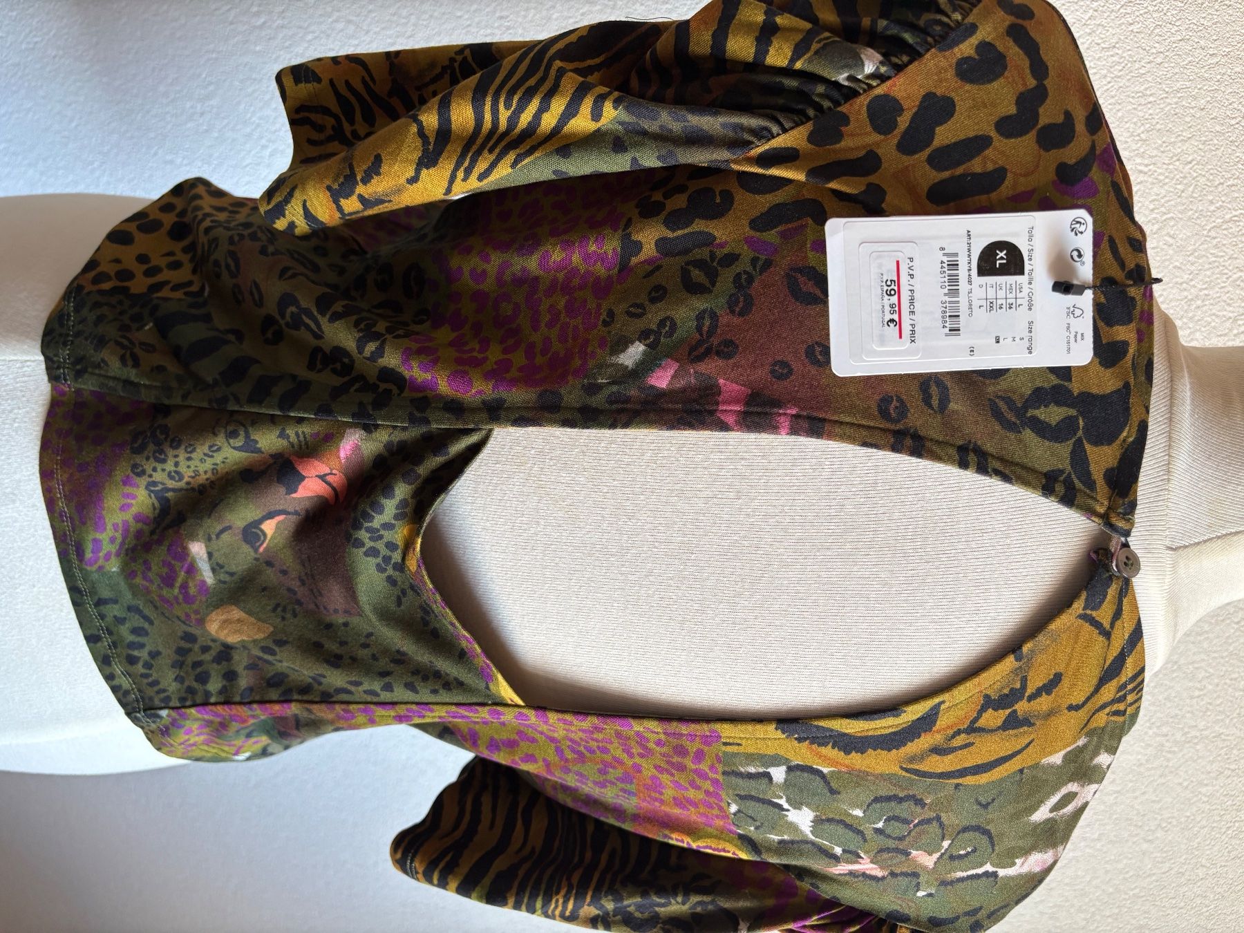 Desigual Top: Top Desigual neuf XL – Nuovo e nell'imballaggio originale da Broc venduto da ffribourg 3
