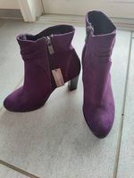 Bottines violettes neuves Marco Tozzi pointure 37