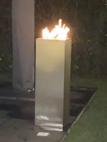 Feuerturm mit Brennspiritus 120:40:40cm