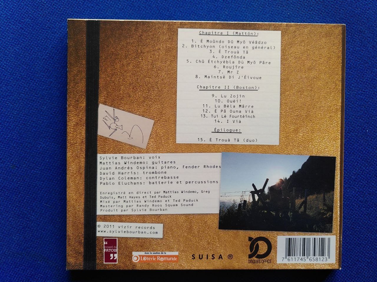 CDs: CD Sylvie Bourban "Carnet de route" – Gebraucht aus Plan-les-Ouates von jyg_bts5 1
