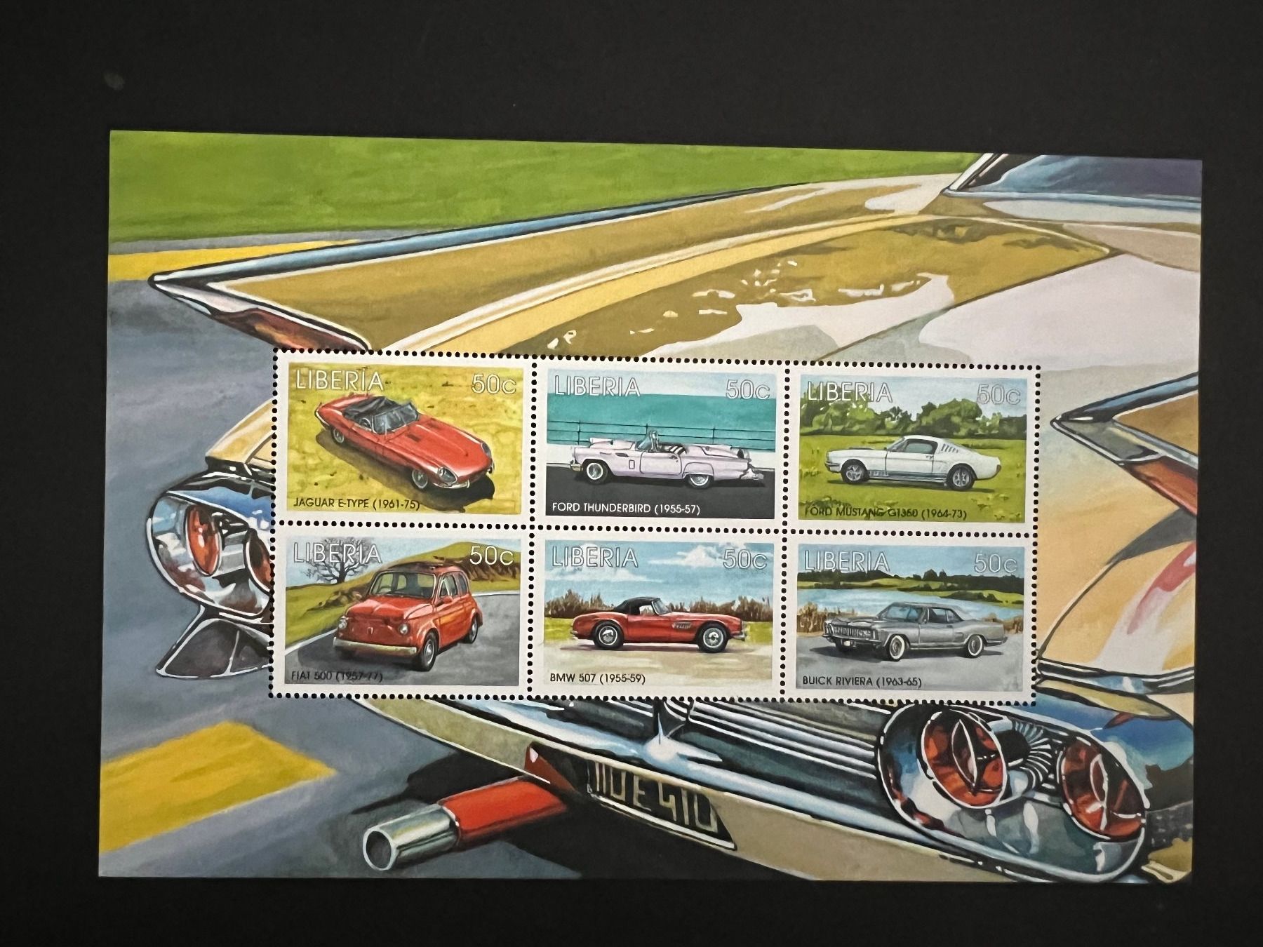 Tutti i francobolli: Liberia Oldtimer  Block  **  Luxus   (B806) – Usato da Hinwil venduto da Sidi4
