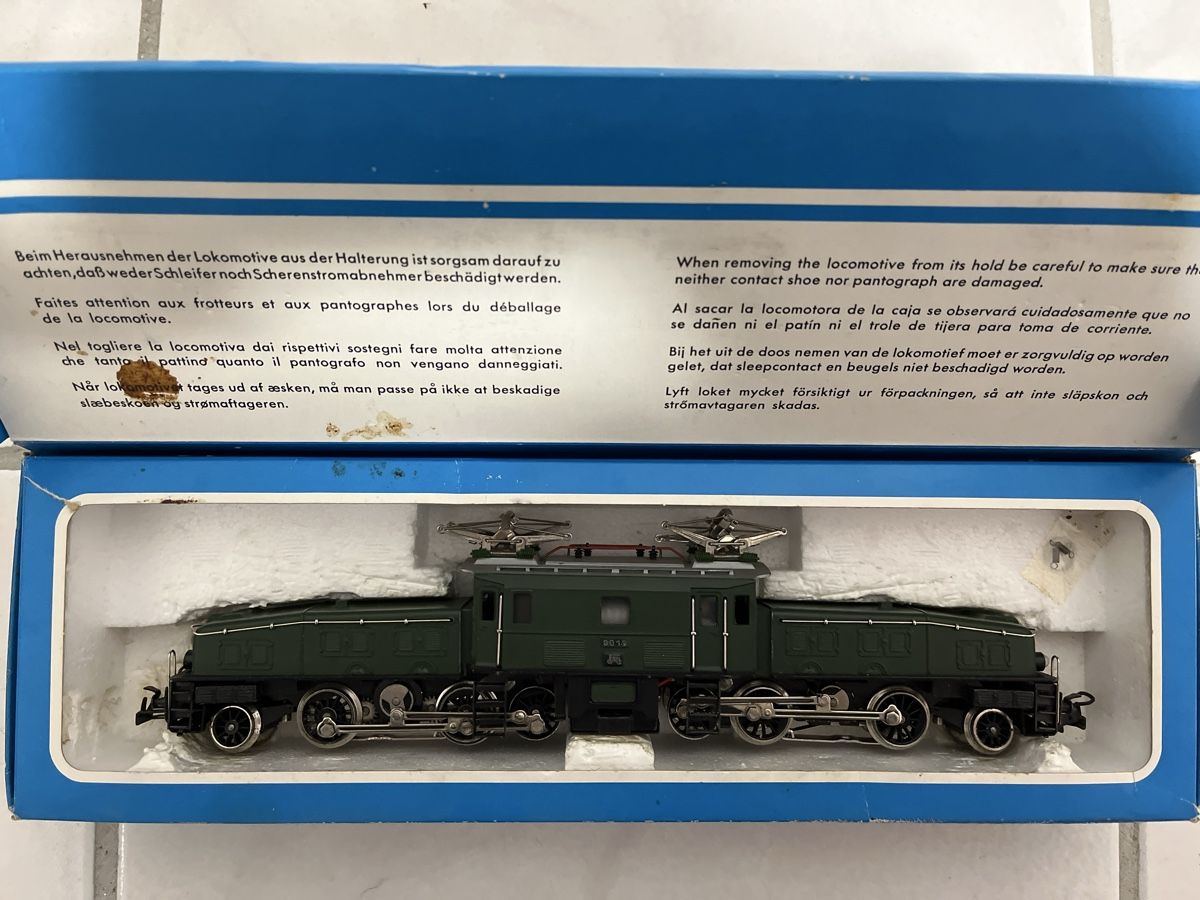 Märklin Modellini di ferrovie: Märklin 3015  “DE KROKODIL” / “COCCODRILLO” – Usato da Osogna venduto da goodthingme 1