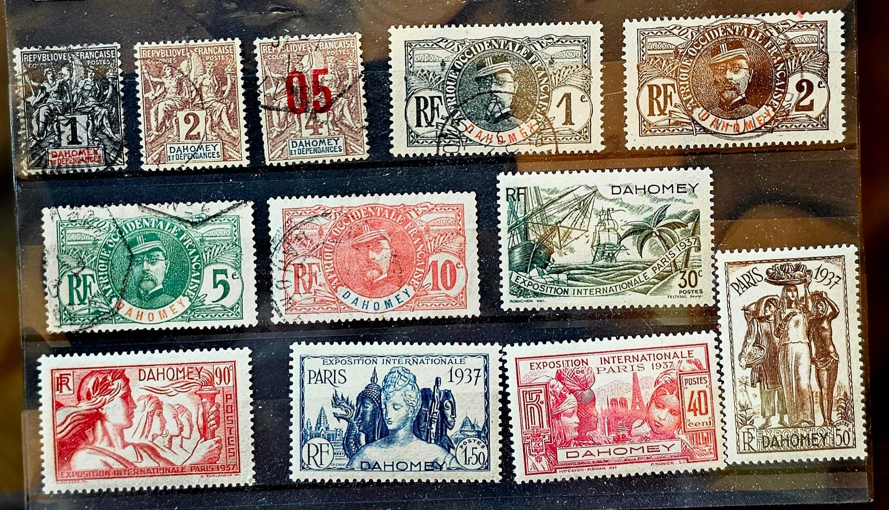 Alle Briefmarken: Colonies françaises - DAHOMEY – Gebraucht aus Les Valettes von Nuba1