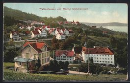 Walzenhausen, Ortsansicht und Kloster Gr