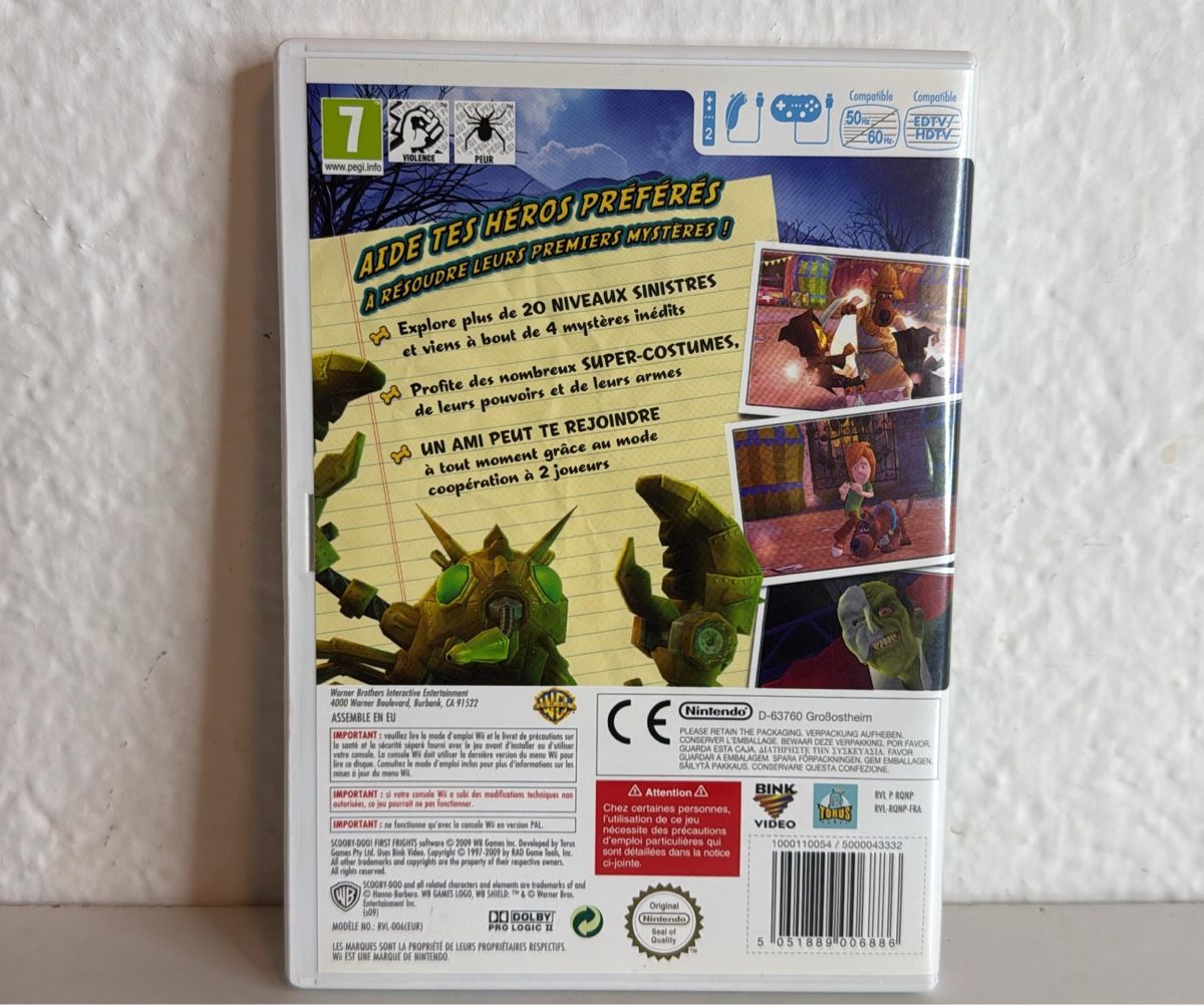Nintendo Giochi: Scooby-Doo! First Frights - Nintendo Wii Game – Usato da Ehrendingen venduto da bubulence 1