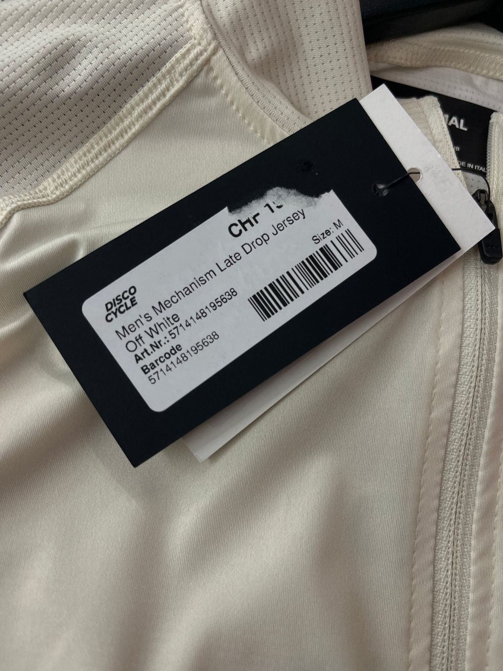 Pas Normal Studios Canottiere & Pantaloni: % Pas Normal Studios Men's Mechanism Jersey - Off White M – Nuovo e nell'imballaggio originale da Bern venduto da Disco_Cycle 2