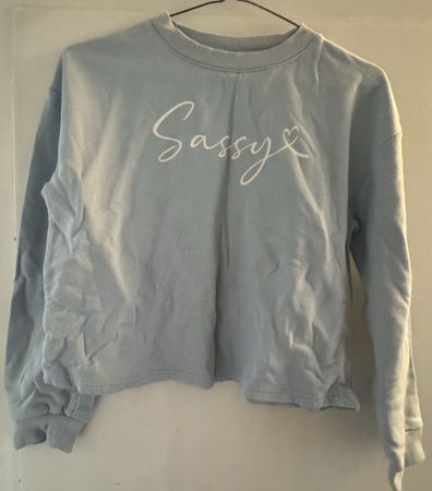 Light Blue Sassy Sweater by River Island 9/10 yrs