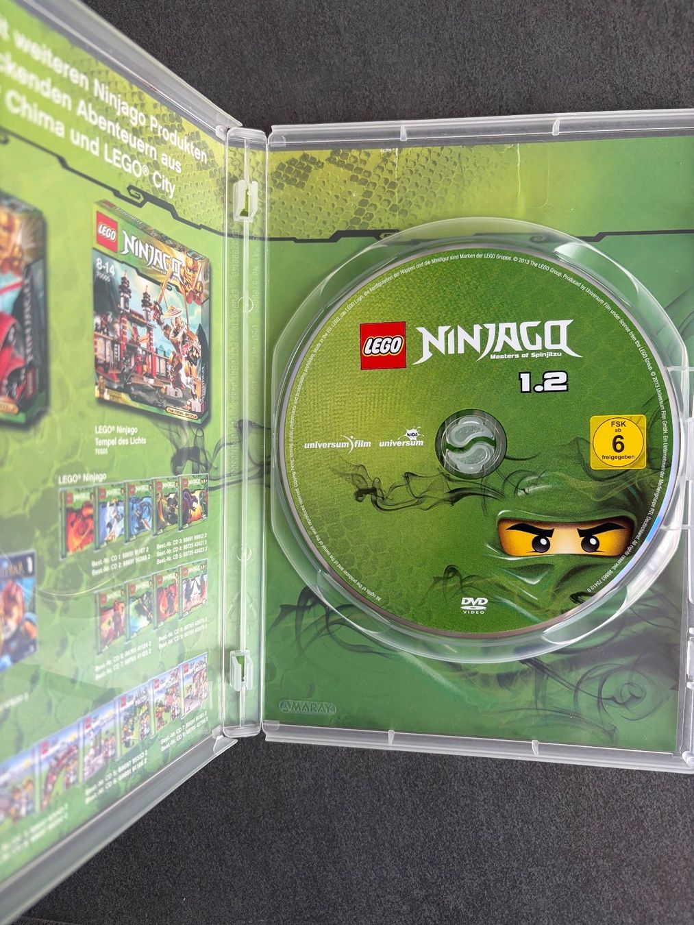 Alle DVDs: DVD Ninjago 1.2, Lego – Gebraucht aus Beinwil am See von den_p9db 2