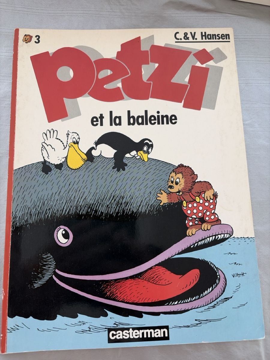 Fumetti: BD Petzi et la Baleine no 3 – Usato da Echallens venduto da JAR69