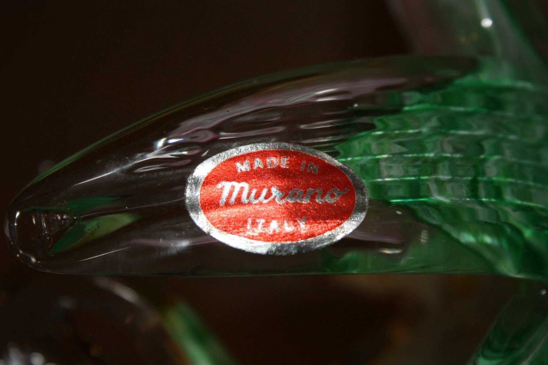 Murano Figuren: Original Murano Glas Schwan bunt/silber – Neu (gemäss Beschreibung) aus Bern von Chraebu2 5