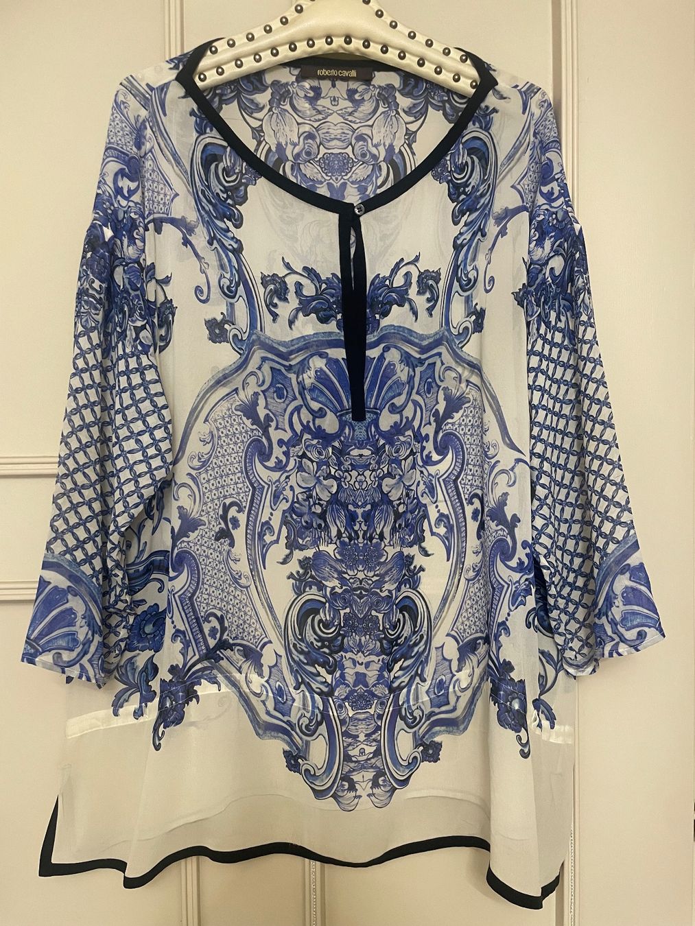 Roberto Cavalli Camicette: Bluse - Roberto Cavalli - Silk Seta Soie – Usato da Minusio venduto da Pink222 2