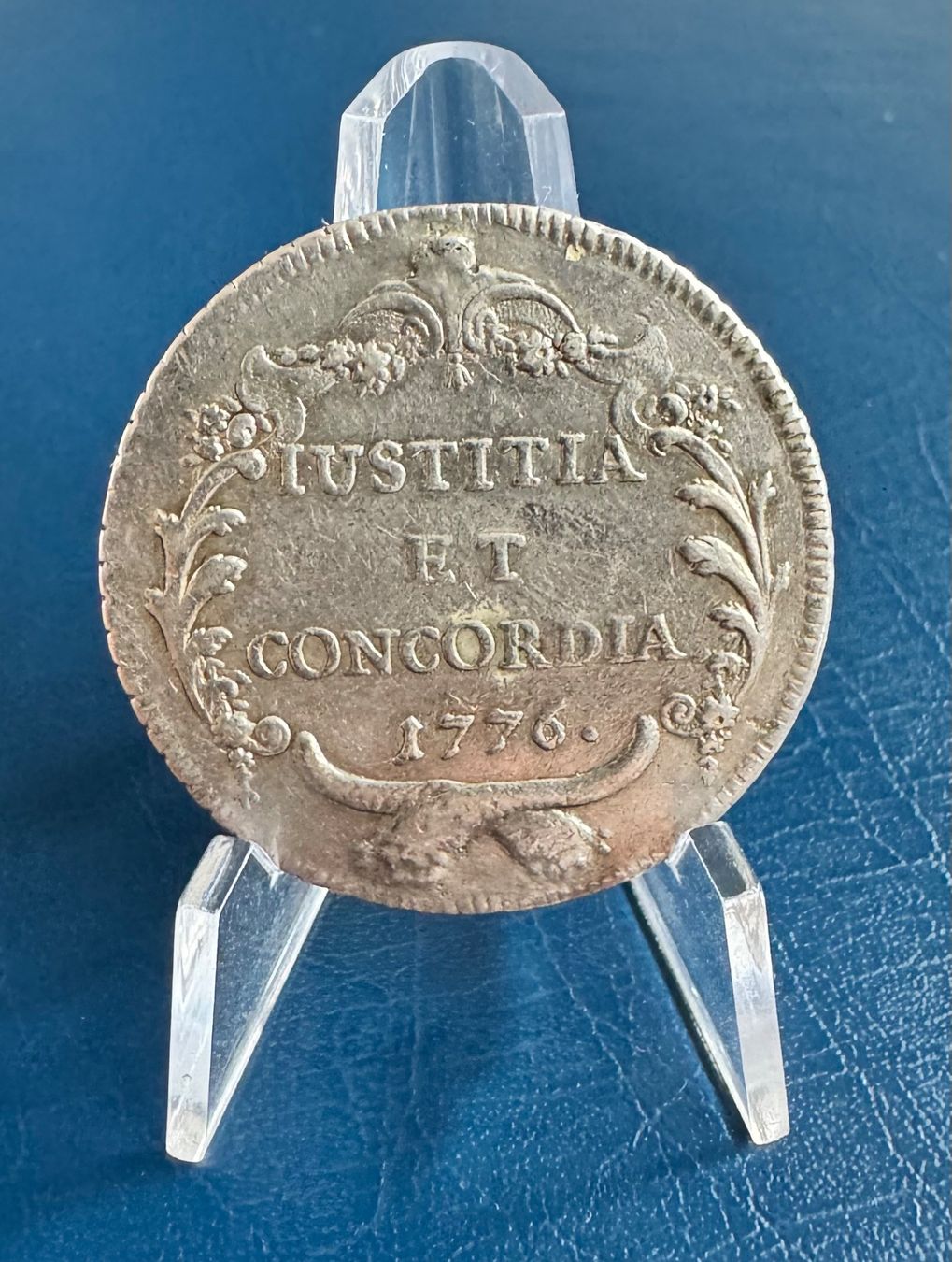 Alle Münzen: Zürich 1/2 Taler 1776 s.s. – Gebraucht aus Ebikon von Dmasterx 3