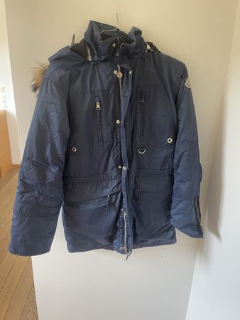 Moncler Winterjacke, Grösse 5, Dunkelblau, Top Zustand!