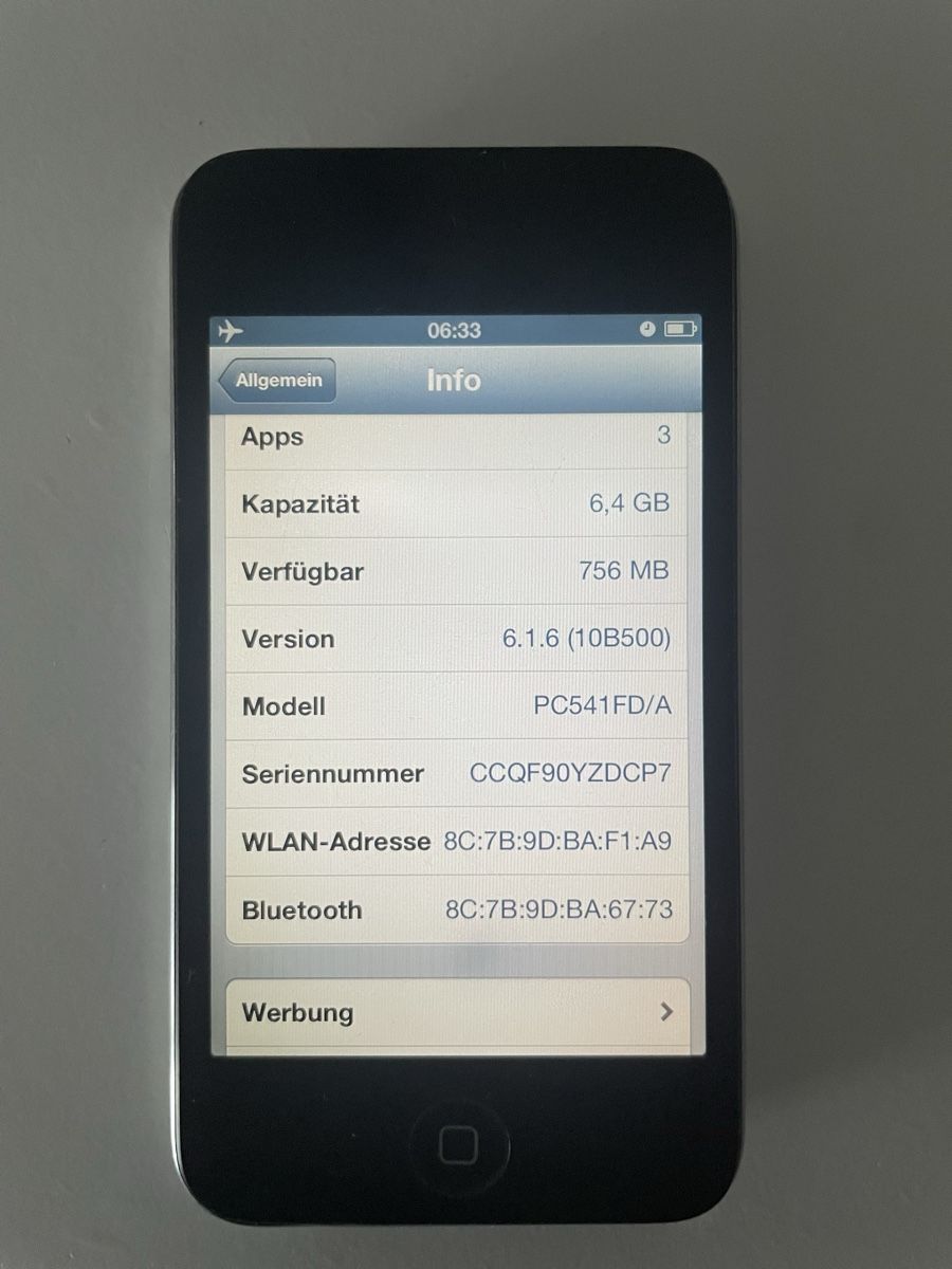 Apple Lecteur multimedia & Streamer: iPod touch – D'occasion à Ostermundigen par luc_w9cw 1