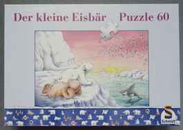 Schmidt Puzzle - 60 Teile - Der kleine Eisbär Abendstimmung