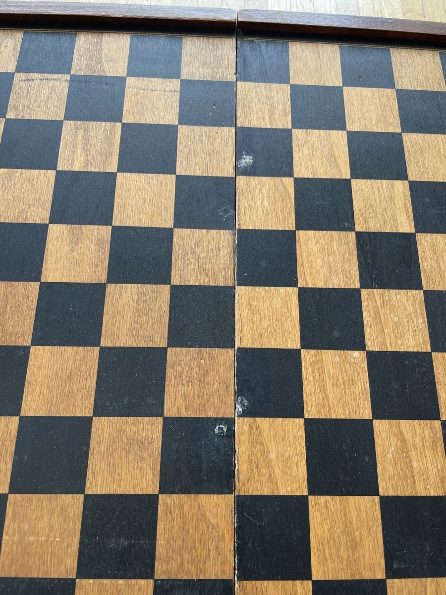 Jeux: Wooden Backgammon and Chess Board – D'occasion à Neuchatel par shi_9fzw 7