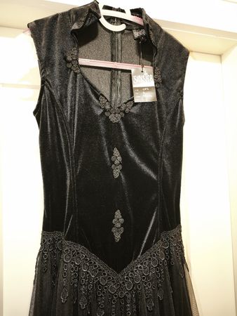 Sinister Gothic-Kleid Grösse S schwarz neu!