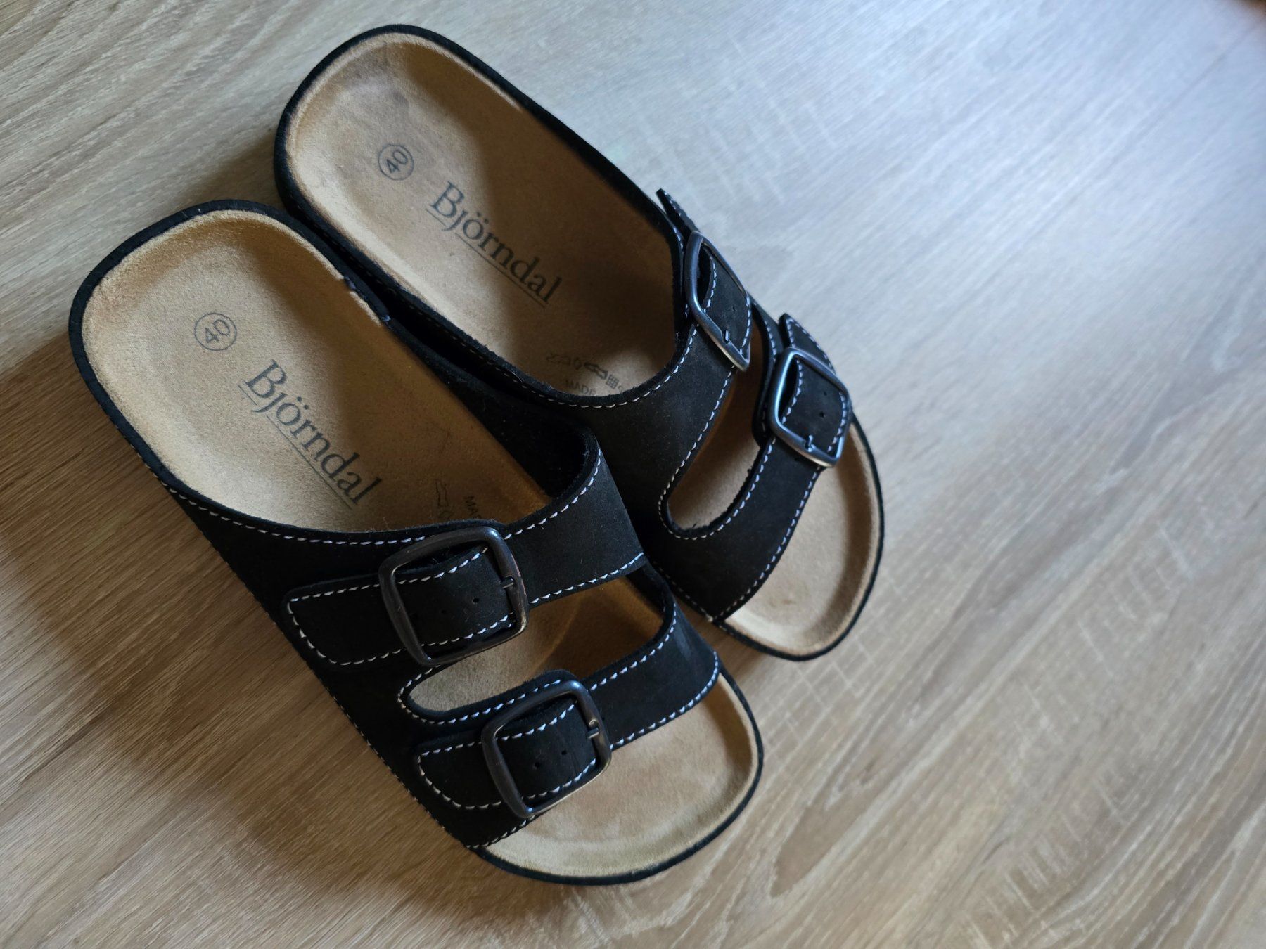 Dosenbach Scarpe da uomo: Sandalen Björndal schwarz Grösse 40 – Usato da Rheineck venduto da pepino85
