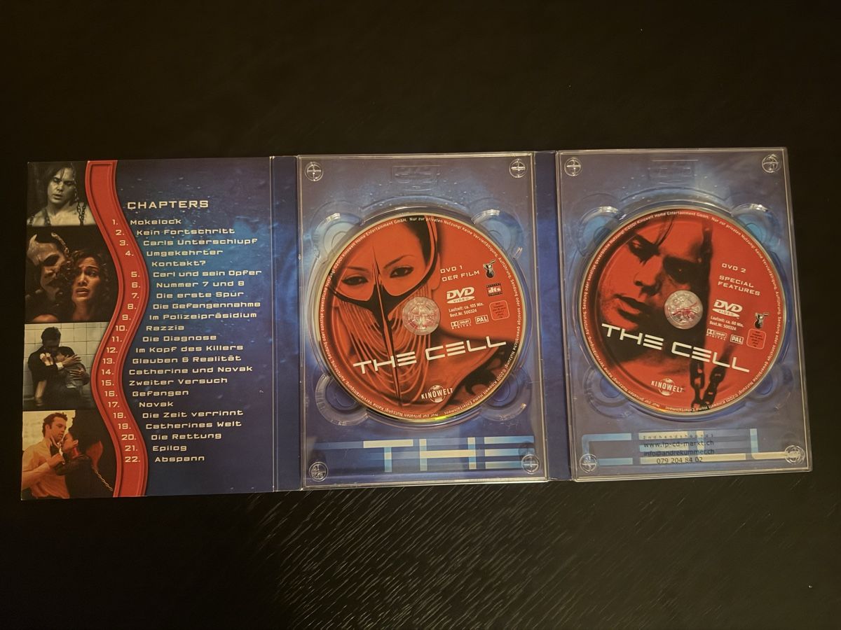 Tutti i DVDs: The Cell Director's Cut 2 DVDs gebraucht – Usato da Lausen venduto da EisAmStiel94 2