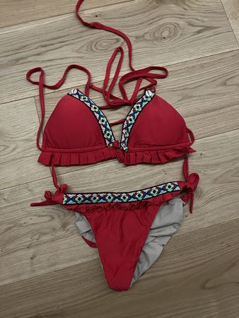 Nellykini roter Bikini, Gr. 34/XS
