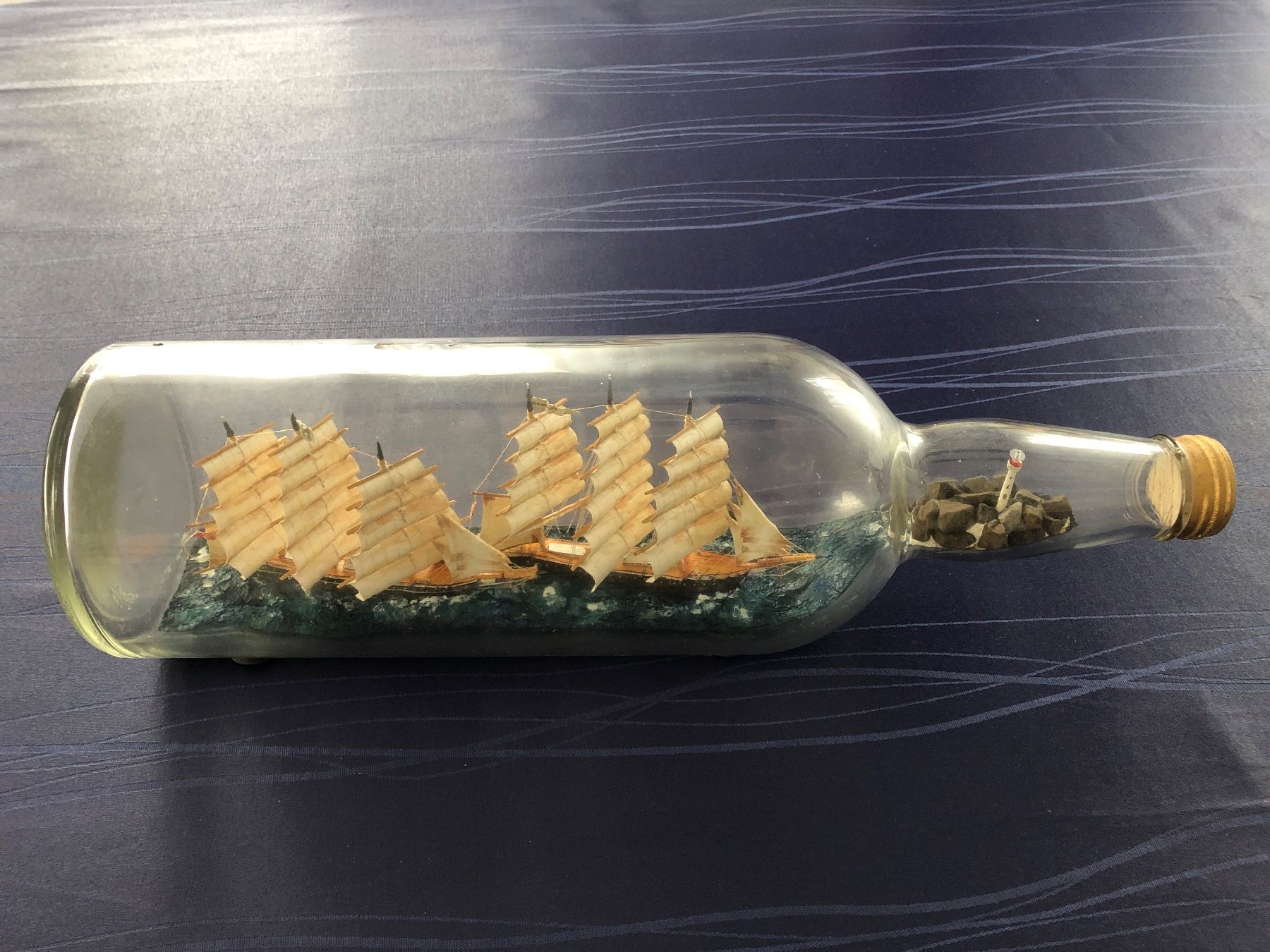 Kit di modellismo & Modellini statici: Buddelschiff / Flaschenschiff CUTTY SARK & THERMOPYLAE – Usato da Steffisburg venduto da bwt56