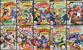 OMEGA THE UNKNOWN 1-10 COMPLETE BRONZE AGE MARVEL SERIE 1976