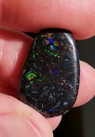 Mystischer Koroit Matrix Boulder Opal aus Australien