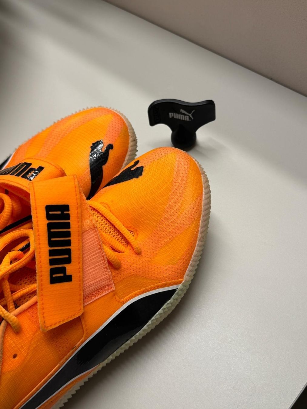 Puma Scarpe da uomo: Puma Evospeed Sprintschuhe, Orange, Gr. 44.5 mit Spikes! – Usato da Oberuzwil venduto da FJC 3