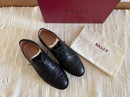Chaussures BALLY  cuir noir size 39.5 état occasion