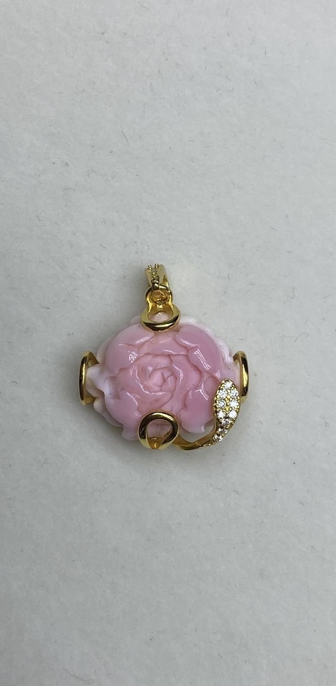 Ciondoli: Conshell Anhänger Gold aus 925 Silber Rose Design – Nuovo (secondo la descrizione) da St. Gallen venduto da GIULESGG 6