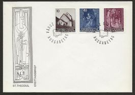 LIECHTENSTEIN 1964 FDC  Weihnachten