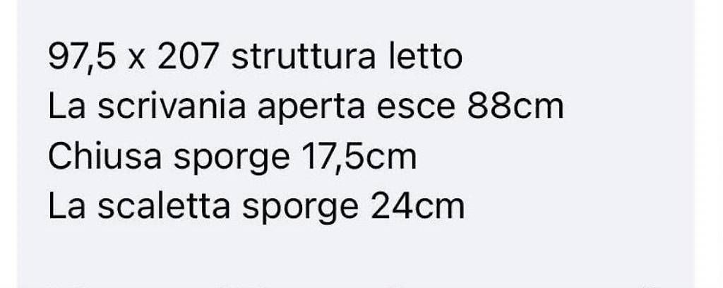 Letti: Letto soppalco – Usato da Novazzano venduto da ene_fn5s 1