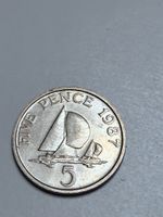 Pièce 5 Pence Bailiwick of Guernsey 1987