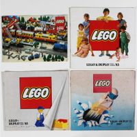 4 LEGO KATALOGE von  1981 / 1983 / 1985 / 1987