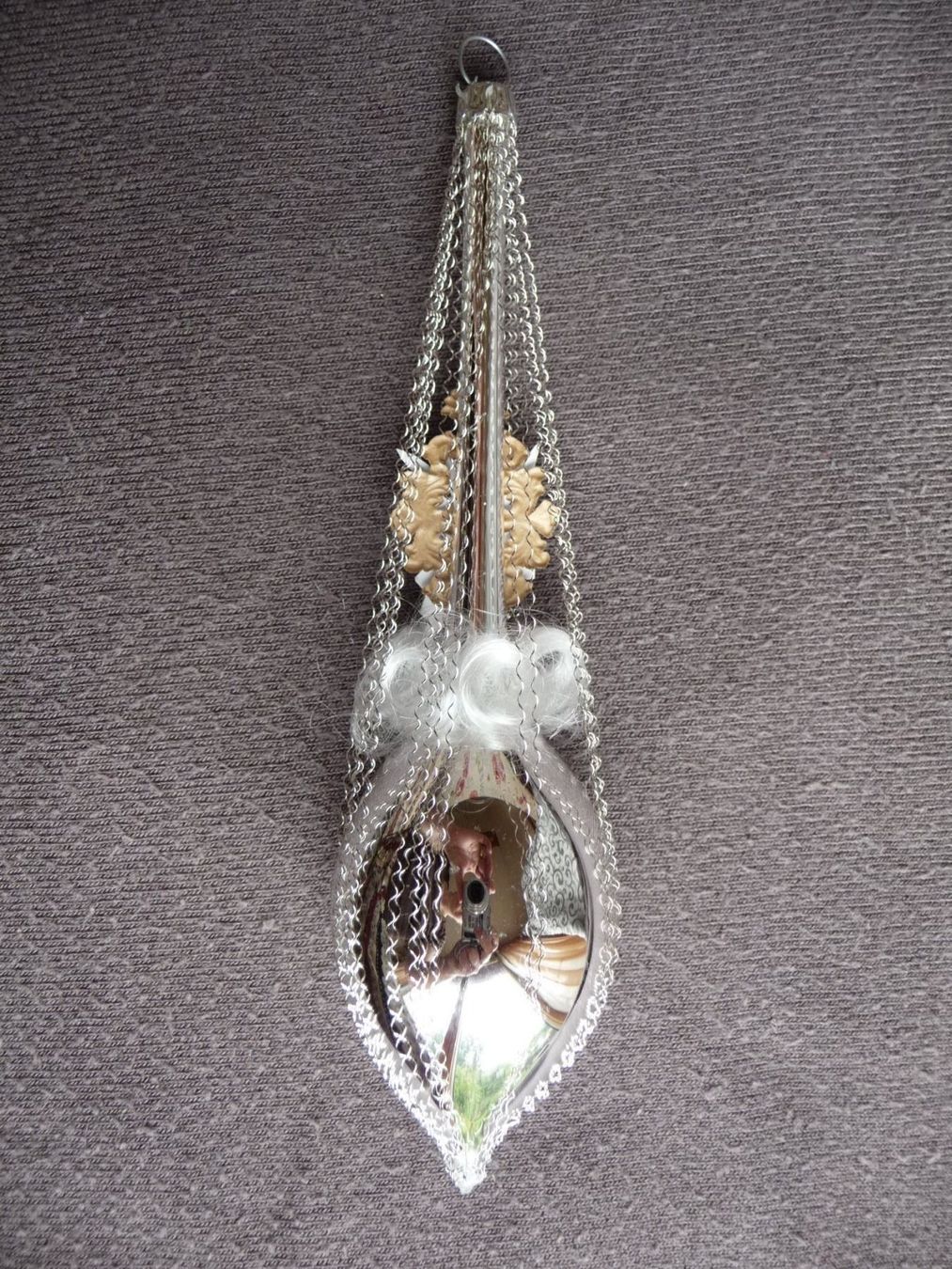 Tutte le decorazioni: Spez. silberner Christbaumschmuck Reflex Engel – Nuovo e nell'imballaggio originale da Alpnach Dorf venduto da marvo 4