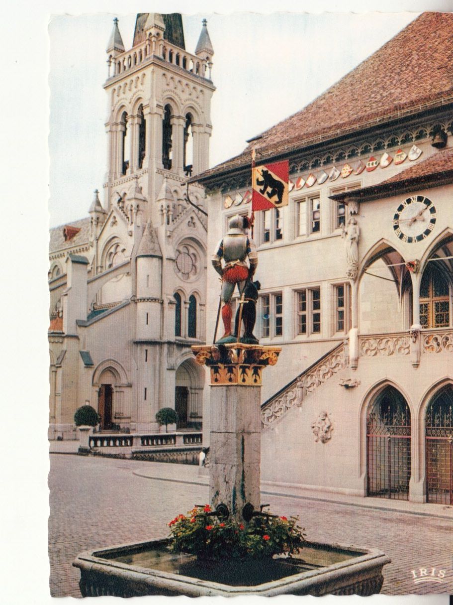 Cartoline postali: Bern Rathaus ca. 1960 – Usato da Bürglen TG venduto da StampGraf
