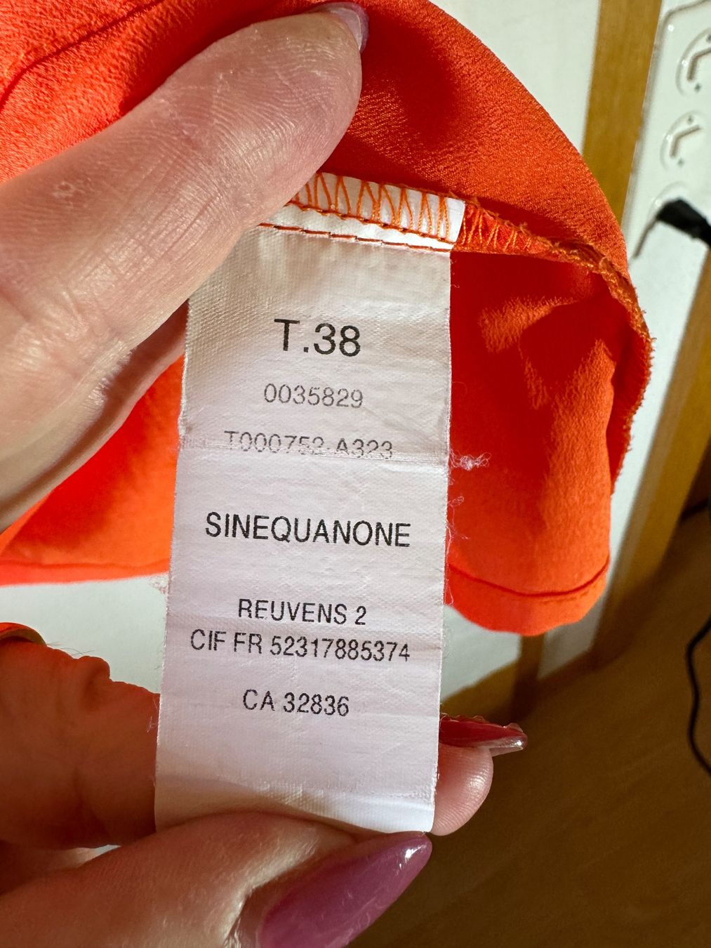 Camicette: orangene Bluse Gr S – Usato da Grosswangen venduto da SALE_SALE_SALE 2