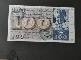 Schweiz 1970, 100 Franken