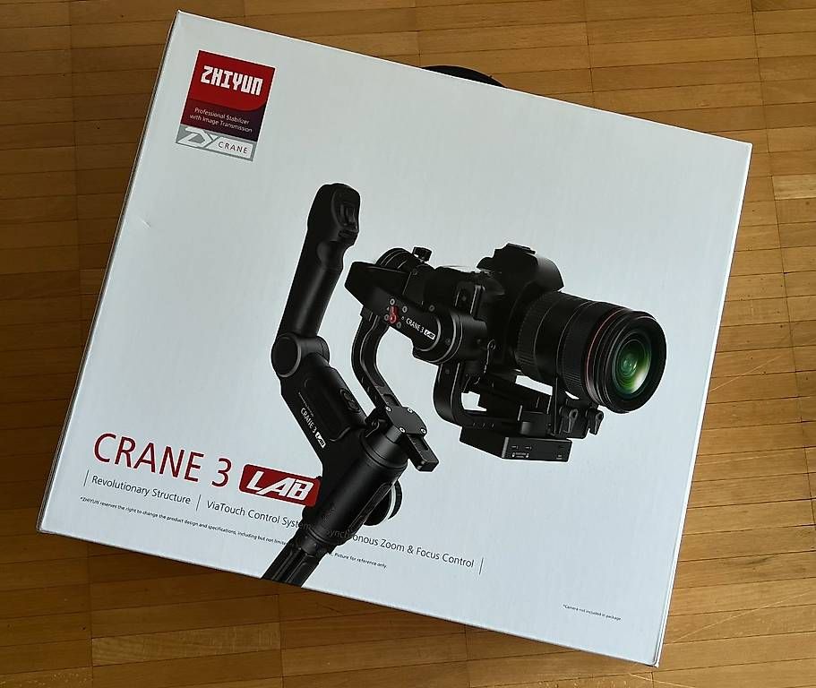 Zhiyun Sonstiges Zubehör: Zhiyun-Tech CRANE 3 LAB - gimbal pro – Gebraucht aus Denges von Alainh7 3