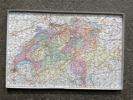 Holzpuzzle Die Schweiz Puzzle Deko VERSAND 10.-