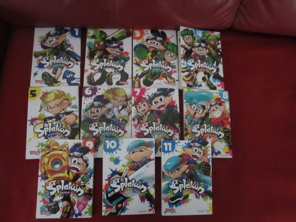 MANGA COMIC: SPLATOON BAND 1 BIS 11(SANKICHIHINODEYA) | Kaufen auf Ricardo