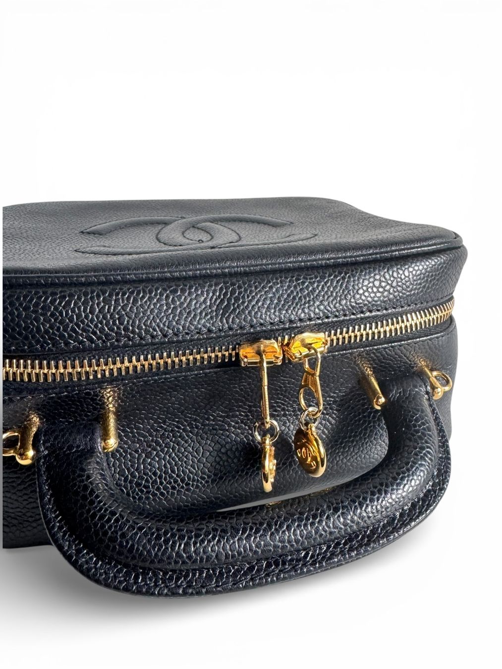 Chanel Borse da donna: CHANEL Caviar Timeless CC Vanity Case Tasche – Usato da Kriens venduto da hannaandkiko 6