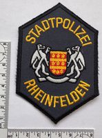 1 Polizei Abzeichen Stadtpolizei Rheinfelden