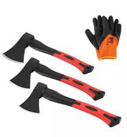+4-er Set Gartenaxt 600, 800,1000 g
