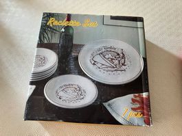Set 7 pezzi piatti x raclette (nuovi)