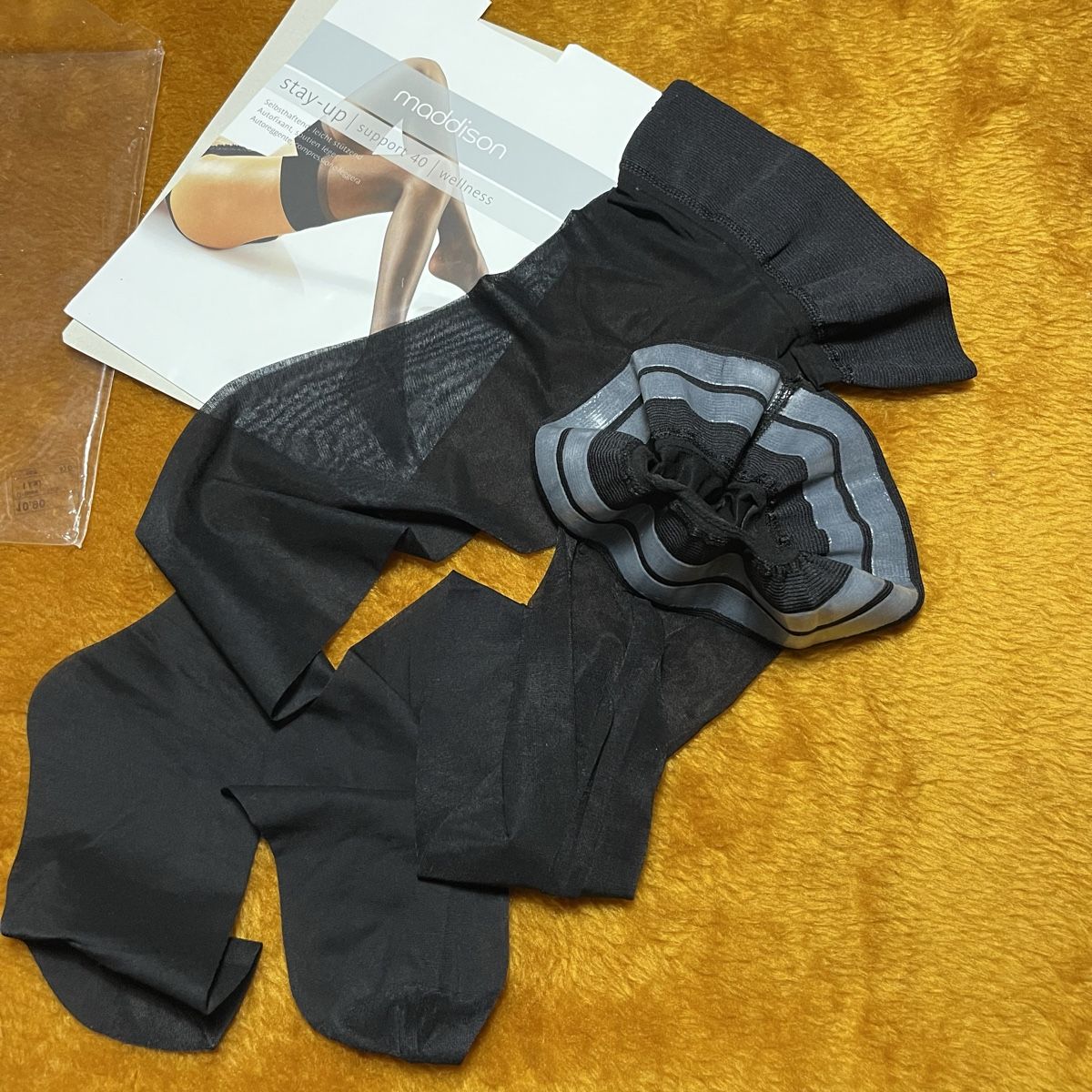 Maddison Calze & Collant: Calze autoreggenti Maddison Support 40 nere nuove – Nuovo e nell'imballaggio originale da Locarno venduto da Fixed8 5