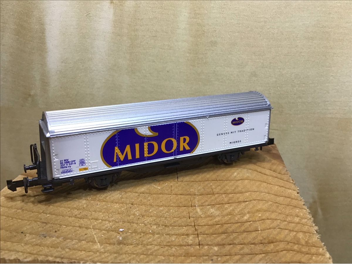 Roco Modellini di ferrovie: Roco Hbils vy MIDOR, Spur N – Nuovo e nell'imballaggio originale da Bergdietikon venduto da Bergler-64 2