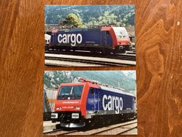 2 Photos Re 474 + Re 482 Erstfeld