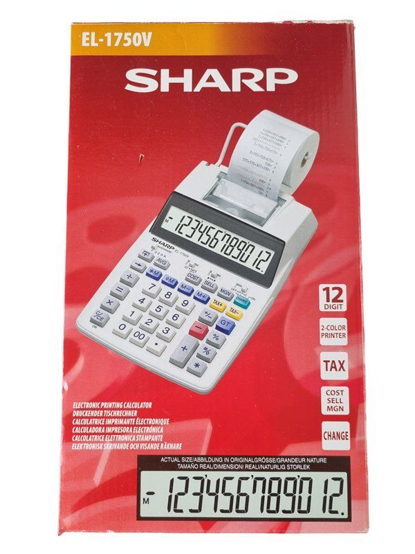 Sharp Calculatrices: SHARP Elekronischer druckender Tischrechner – Neuf (Voir description) à Wangen b. Olten par Restwert_Wangen