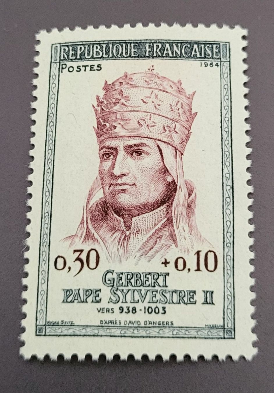 Tutti i francobolli: Frankreich 1964 briefmarke – Usato da St Gallen venduto da Stampsalshobby